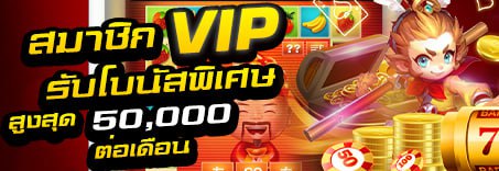 สมาชิก VIP รับโบนัสพิเศษ